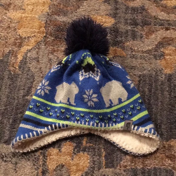 north face baby boy hat